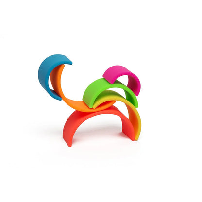 Dena Stack and Nest Toys Default Dena Neon Rainbow