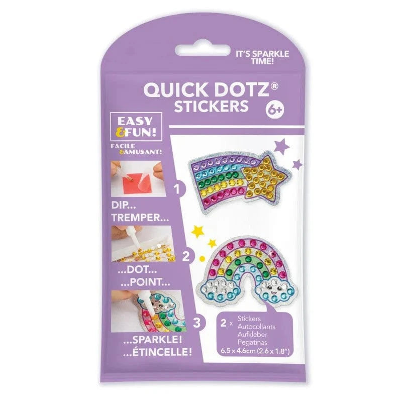 Diamond Dotz Art & Craft Activity Kits Diamond Dotz Big Dotz Stickers - Star Rainbow
