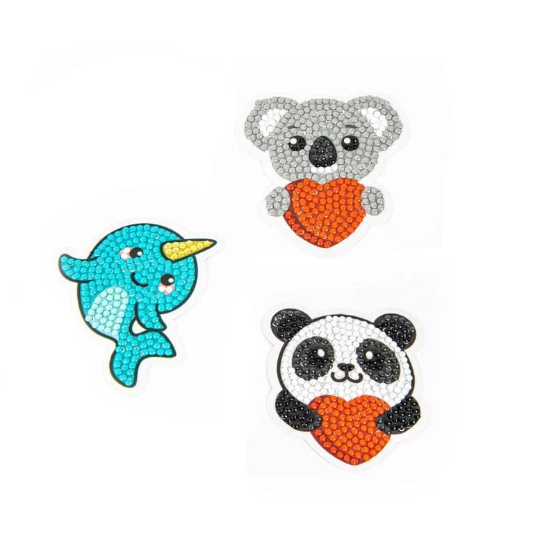 Diamond Dotz Art & Craft Activity Kits Diamond Dotz Stickers - Love You Chums