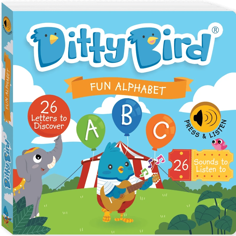 Ditty Bird Books with Sound Default Ditty Bird - ABC Fun Alphabet