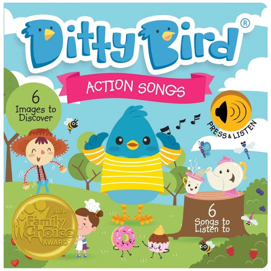 Ditty Bird Books with Sound Default Ditty Bird Action Songs