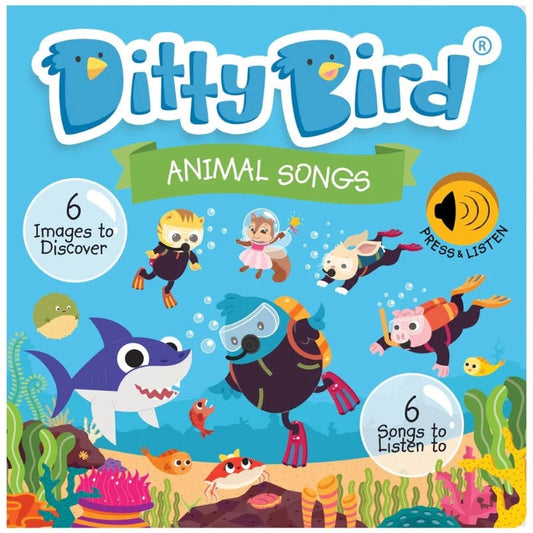 Ditty Bird Books with Sound Default Ditty Bird  - Animal Songs Book