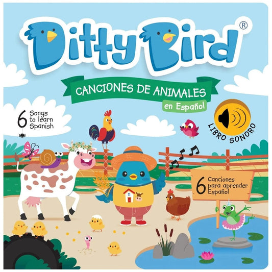 Ditty Bird Books with Sound Default Ditty Bird - Canciones De Animales