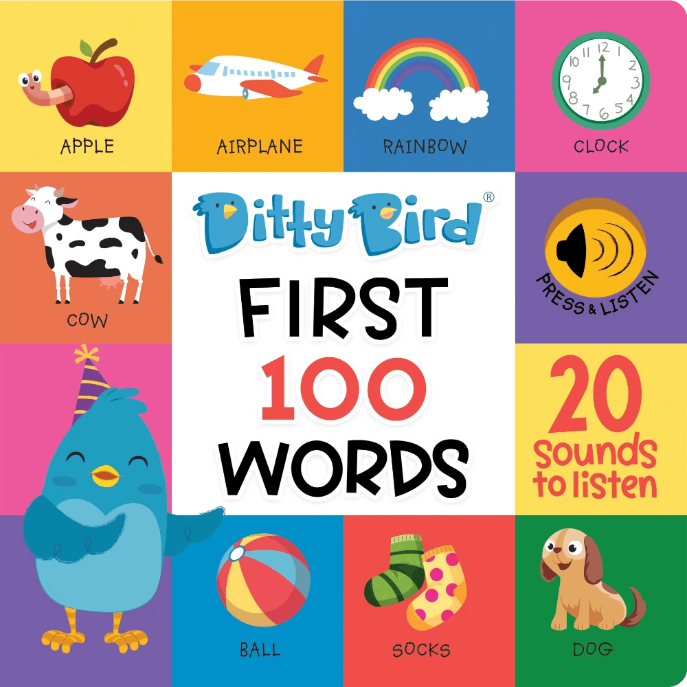 Ditty Bird Books with Sound Default Ditty Bird First 100 Words