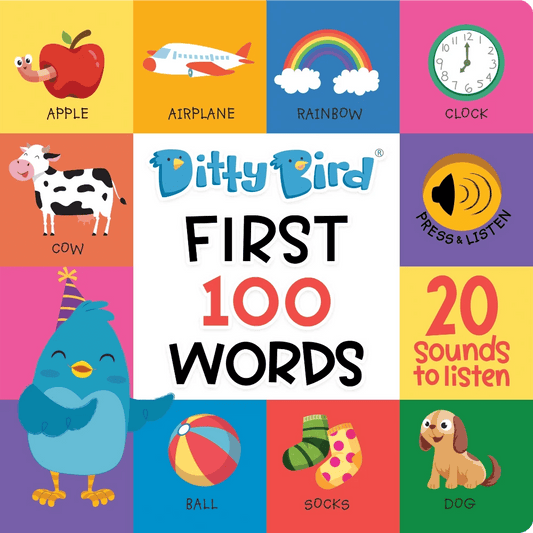 Ditty Bird Books with Sound Default Ditty Bird First 100 Words