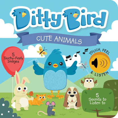 Ditty Bird Books with Sound Default Ditty Bird - Touch the Cute Animals