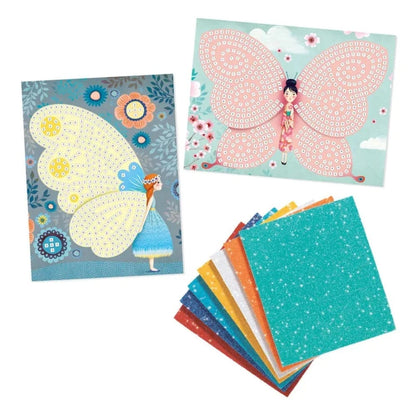 Djeco Art & Craft Activity Kits Butterfly Mosaics