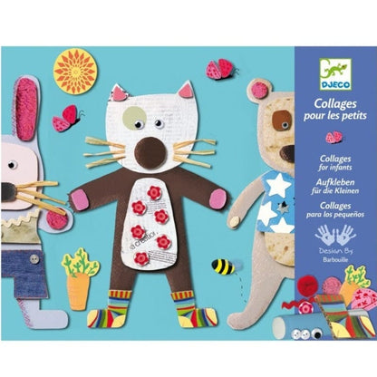 Djeco Art & Craft Activity Kits Default Collages for Little Ones