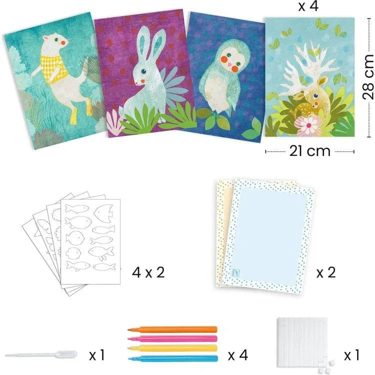 Djeco Art & Craft Activity Kits Default Create with Paper