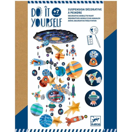 Djeco Art & Craft Activity Kits Default DIY Solar System Mobile