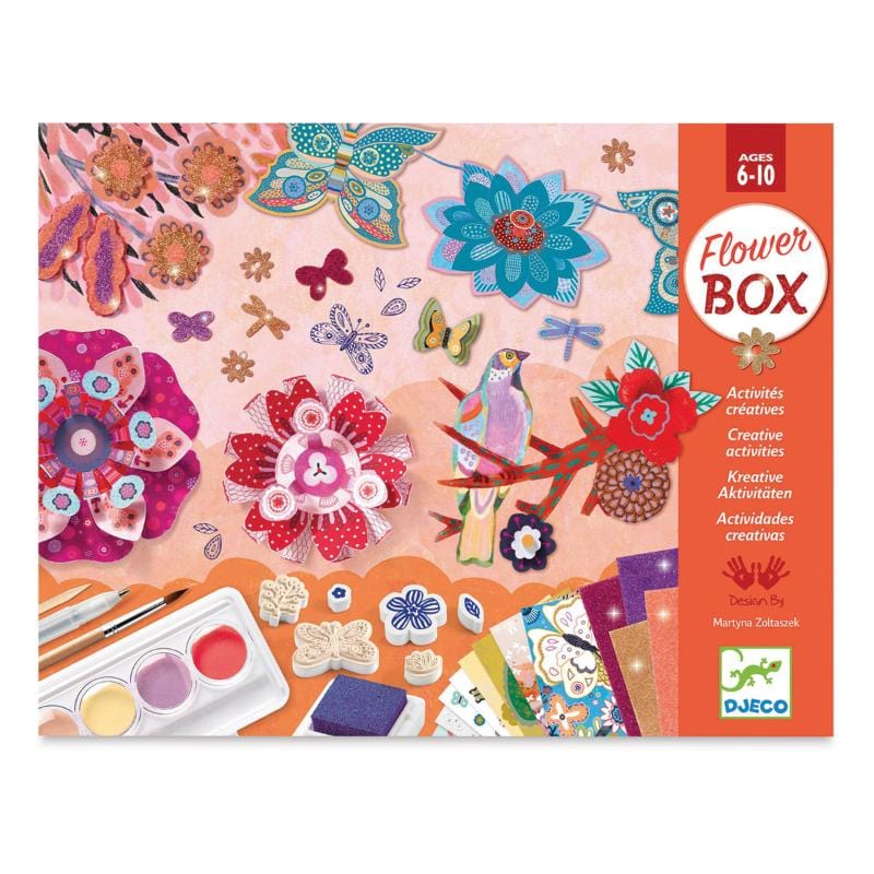 Djeco Art & Craft Activity Kits Default Multi-Activity Craft Kit - The Flower Garden