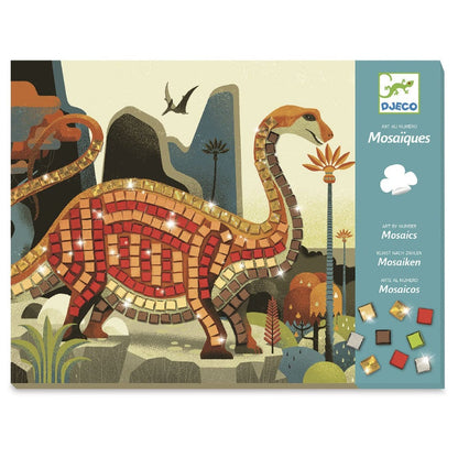 Djeco Art & Craft Activity Kits Dinosaur Mosaics