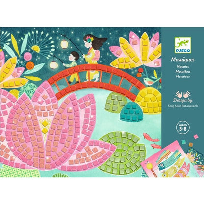 Djeco Art & Craft Activity Kits Kyoto Sticker Mosaic Kit