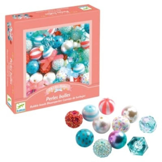 Djeco Art & Craft Jewelry Activity Kits Default Bubble Beads - Silver