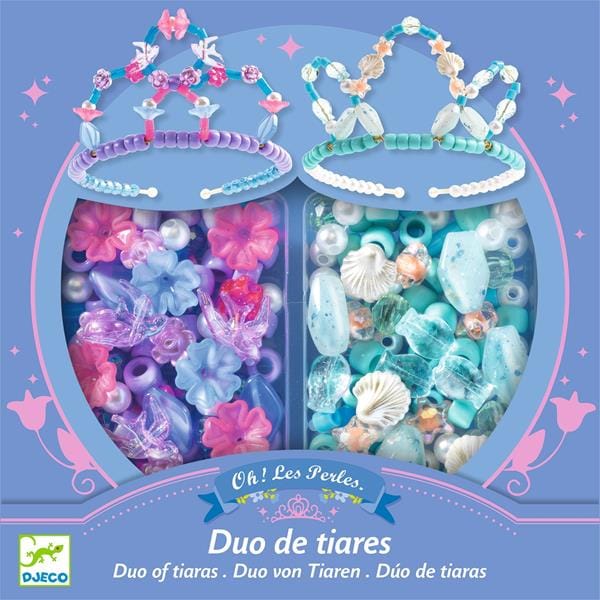DJECO Bead Art & Craft Kits Blue Duo Bead Tiara