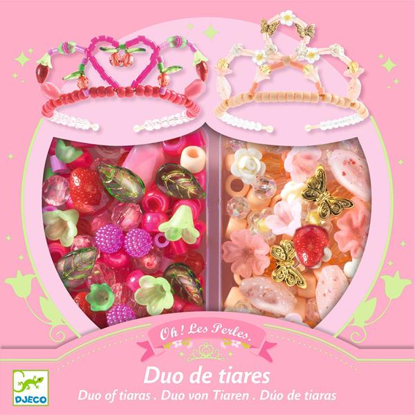 DJECO Bead Art & Craft Kits Pink Duo Bead Tiara