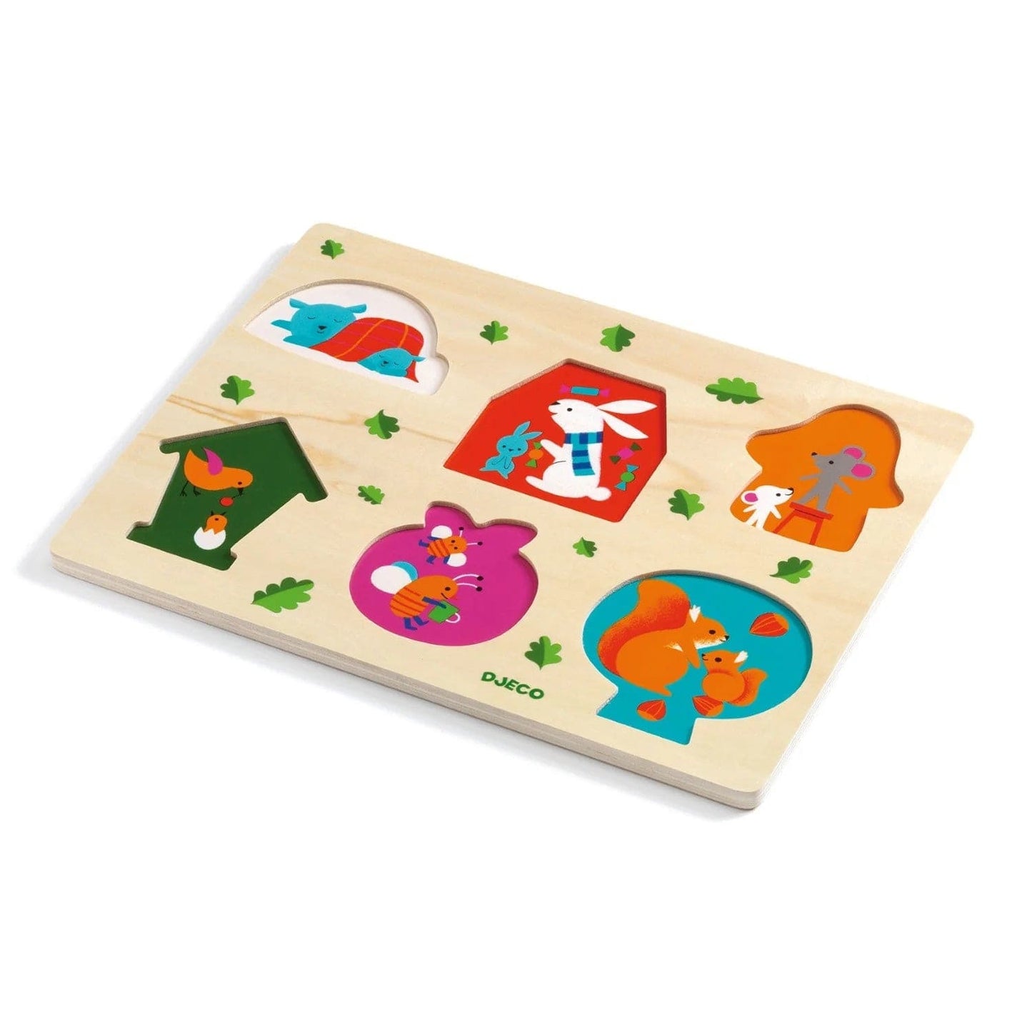 Djeco Chunky Puzzles Default Coucou-House Wood Puzzle
