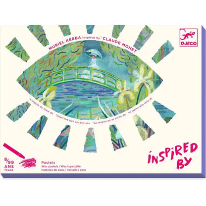 Djeco Coloring & Painting Kits Default Inspired by Monet - On the Water Lily Pond Art Kit
