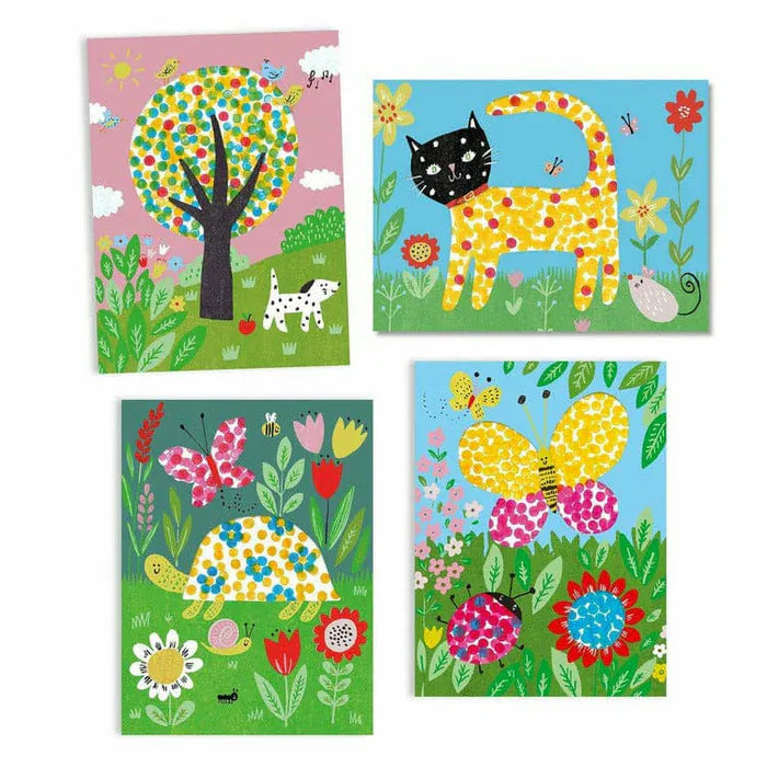 Djeco Coloring & Painting Kits Small Dot World Painting