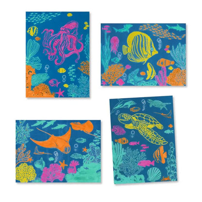 Djeco Coloring & Painting Kits Ultramarine Cyanotype Paper Craft