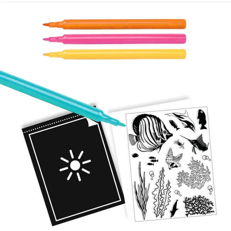 Djeco Coloring & Painting Kits Ultramarine Cyanotype Paper Craft