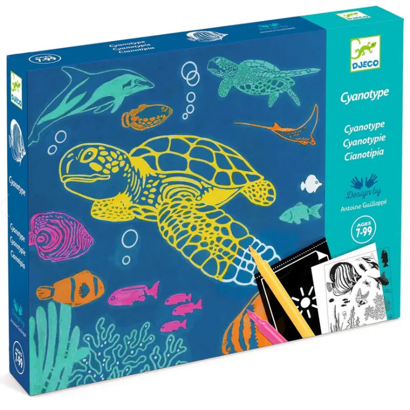 Djeco Coloring & Painting Kits Ultramarine Cyanotype Paper Craft