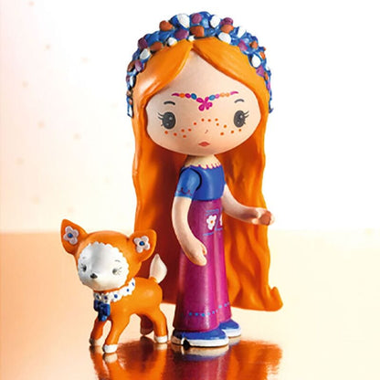 Djeco Doll Playsets Tinyly Bluchka & Indie House