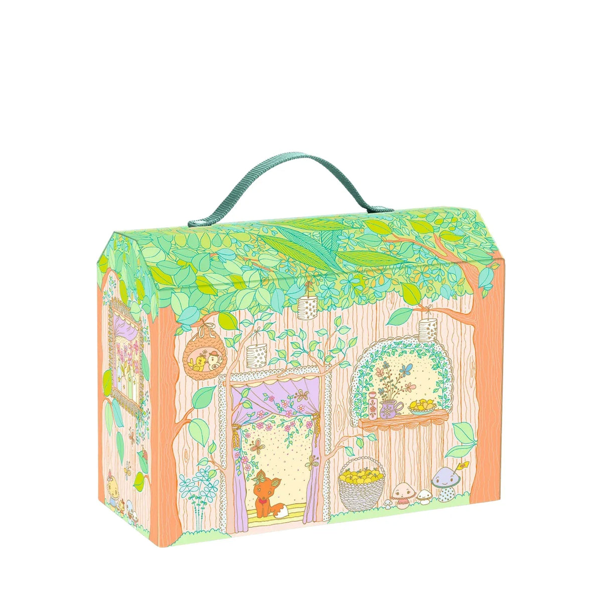 Djeco Doll Playsets Tinyly Sylvia & Fox House