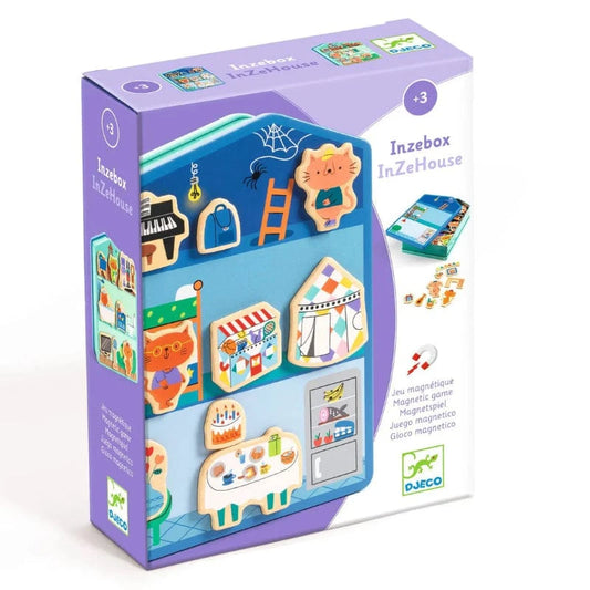 Djeco Dolls Default InZeHouse InZeBox Magnetic Activity Set