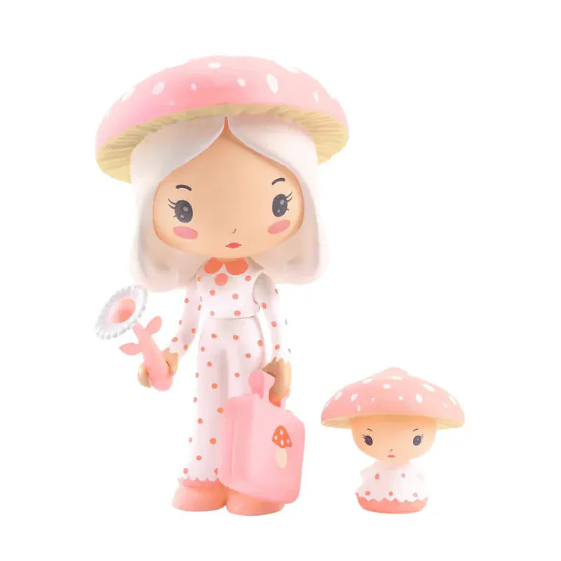 Djeco Dolls Tinyly Figure - Amy & Mushy