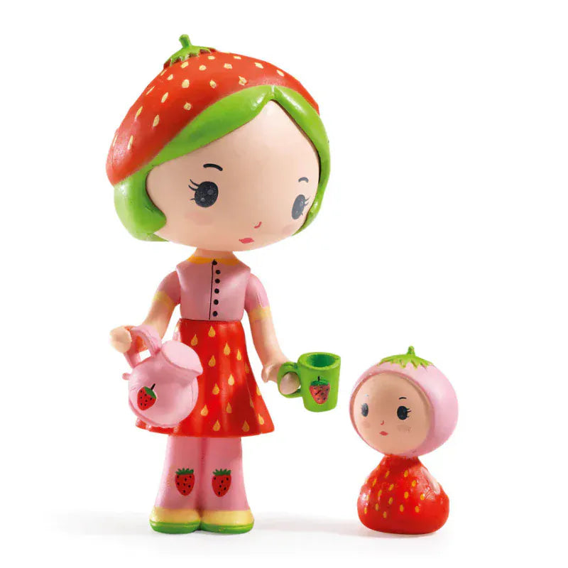 Djeco Dolls Tinyly Figure - Berry & Lila