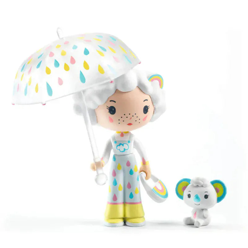 Djeco Dolls Tinyly Figure - Prunelle & Blanca