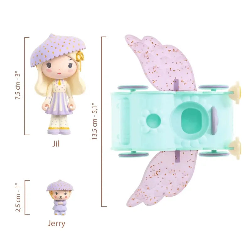 Djeco Dolls Tinyly - Jil Tinycar