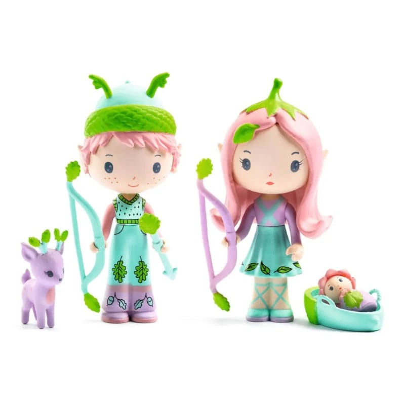 Djeco Dolls Tinyly Lily & Sylvestre
