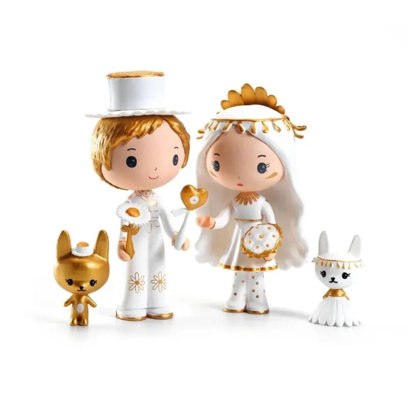 Djeco Dolls Tinyly Marguerite & Leoplold