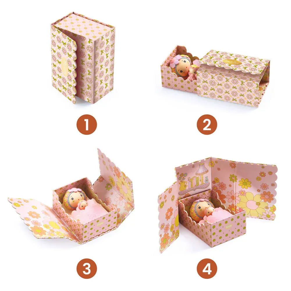 Djeco Dolls Tinyly Rose Tinyroom