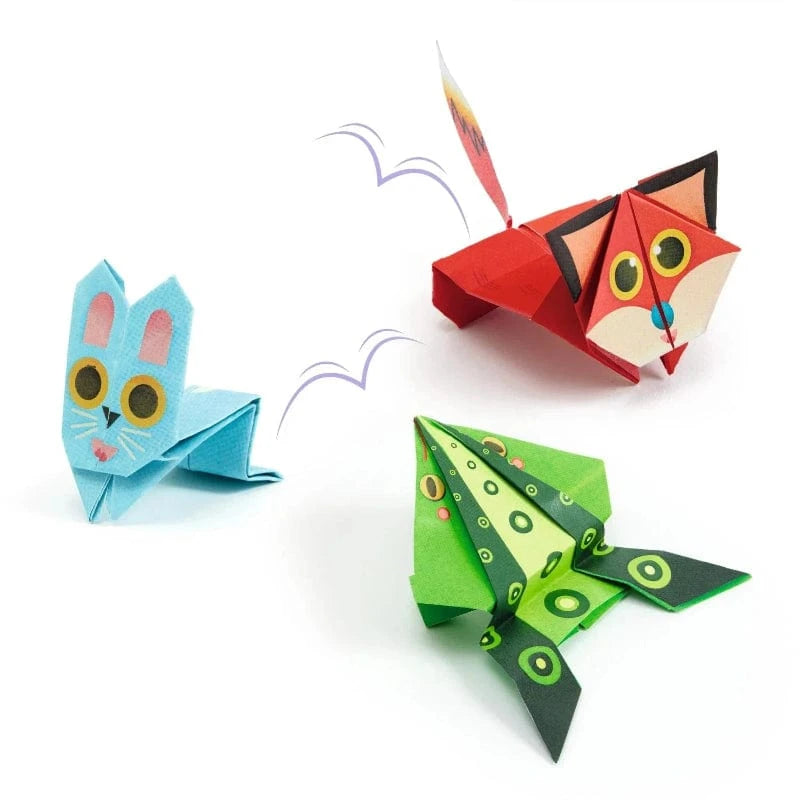 Djeco Origami Arts & Crafts Default Jumping Animals Origami