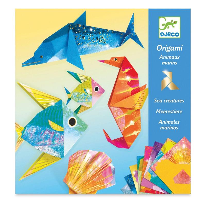 Djeco Origami Arts & Crafts Default Sea Creatures Origami