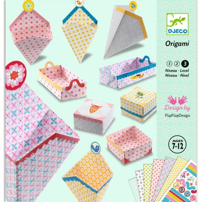 Djeco Origami Arts & Crafts Default Small Boxes Origami