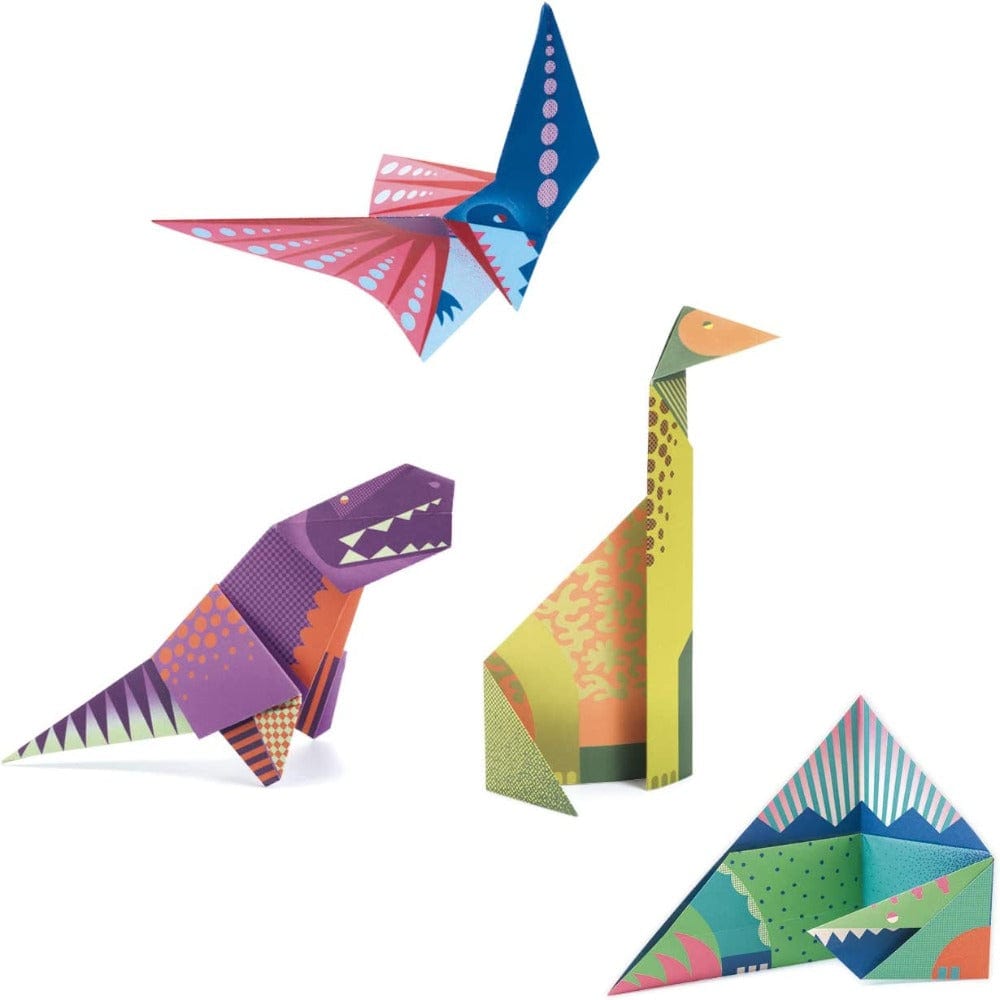 Djeco Origami Arts & Crafts Dinosaurs Origami