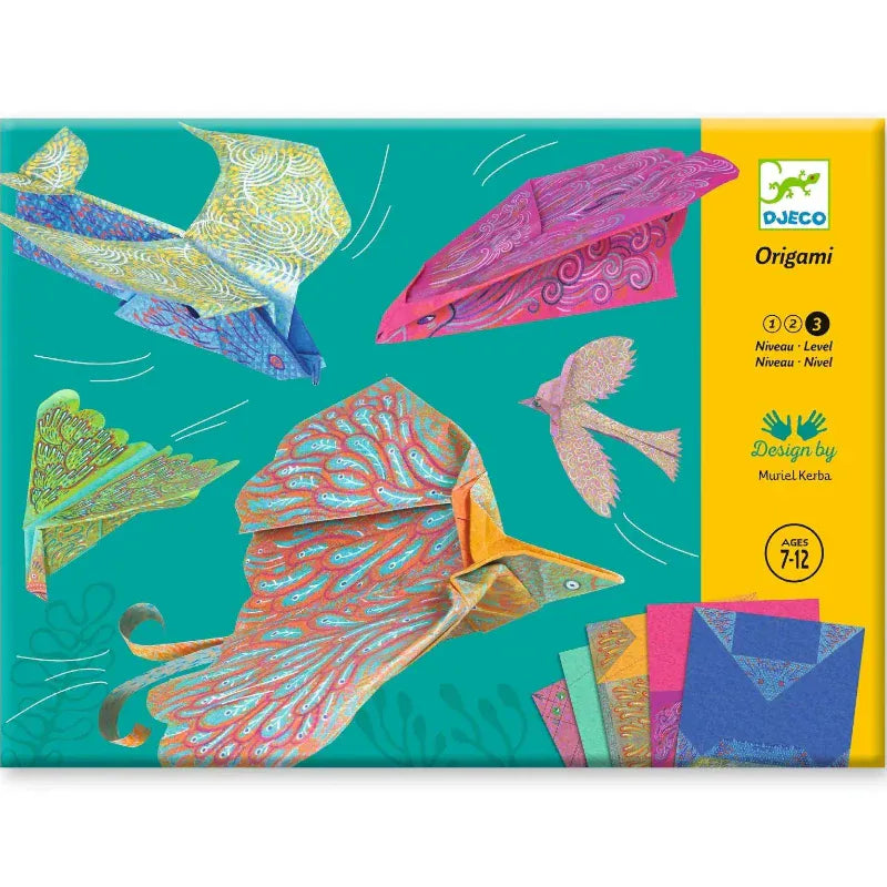 DJECO Origami Arts & Crafts Fast Wing Beat Origami Kit