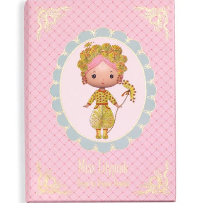 Djeco Paper Dolls Tinyly Miss Lilypink Stickers
