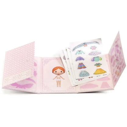 Djeco Paper Dolls Tinyly Miss Lilyruby Stickers
