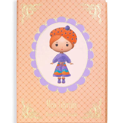 Djeco Paper Dolls Tinyly Miss Lilyruby Stickers