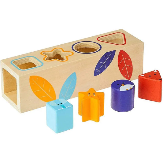 Djeco Shape Sorters Boita Basic Wooden Shape Sorter