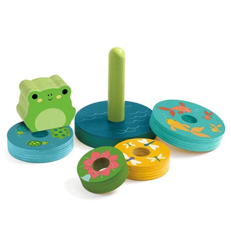 Djeco Stack and Nest Toys Default Puzz & Stack Rainbow