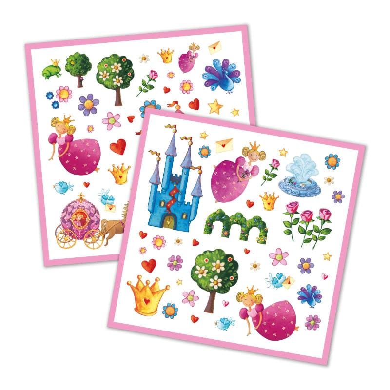 Djeco Stickers Default Princess Marguerite Sticker Sheets