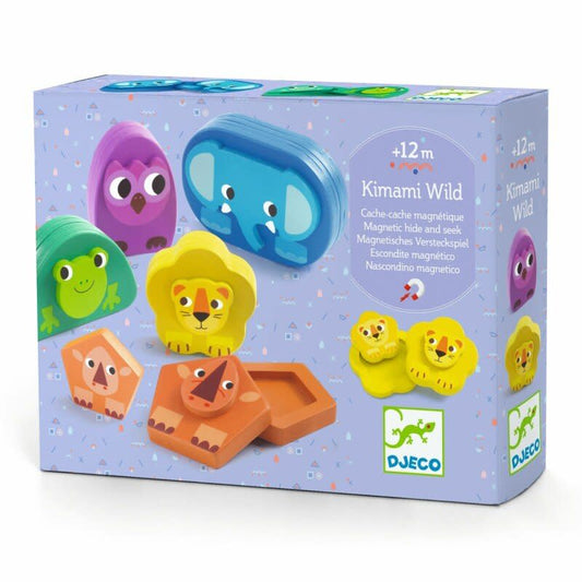 Djeco Toddler Default Kimami Wild Magnetic Game