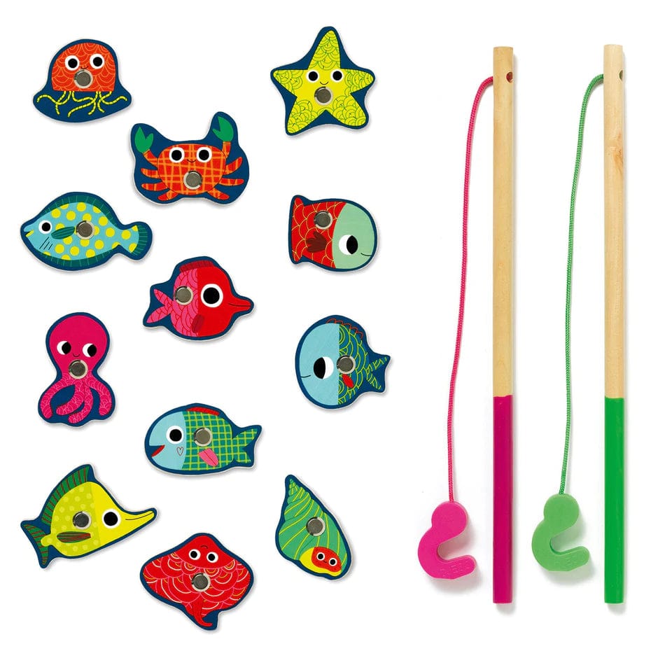 Djeco Toddler Magnetic Fishing Color