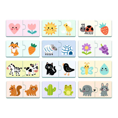 Djeco Under 100 Piece Puzzles Colors Puzzle Duo
